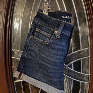 5/$25 American Eagle Outfitters Dark Blue Jean Shorts